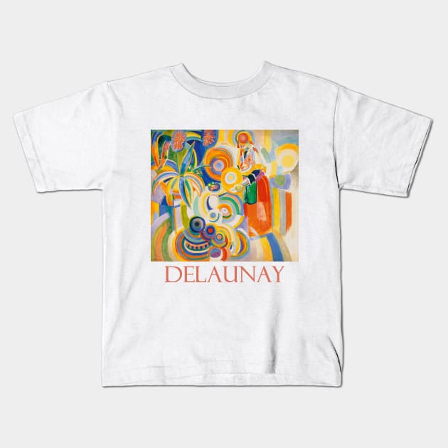 Tall Portuguese Woman (1916) by Robert Delaunay Kids T-Shirt by Naves